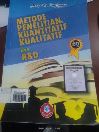 Image of Metode Penelitian Kuantitatif Kualitatif dan R&D