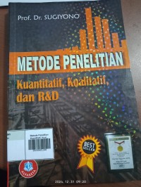 Image of Metode Penelitian Kuantitatif, Kualitatif dan R&D